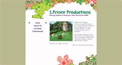 Desktop Screenshot of lprinceproductions.com