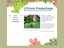 Tablet Screenshot of lprinceproductions.com